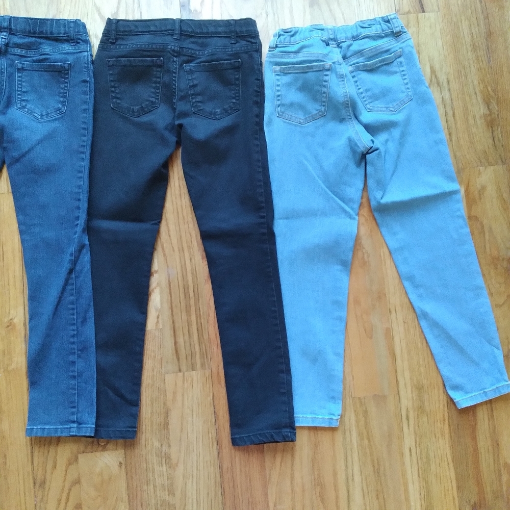 #305-9 Girls Children's Place Jean Bundle Super Skinny - Picture 15 of 16